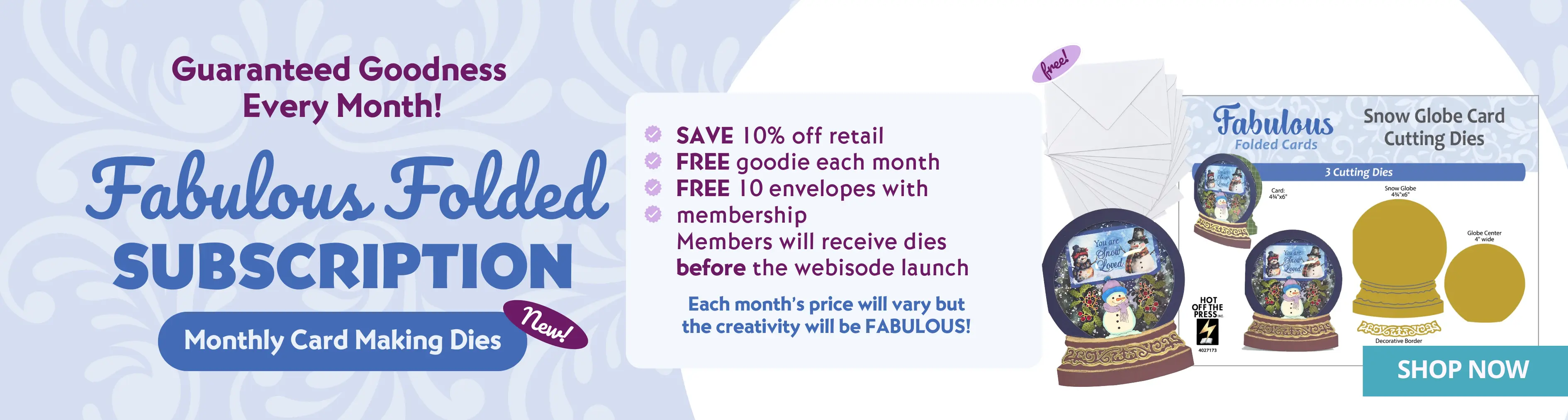 Fabulous Folded Subscription